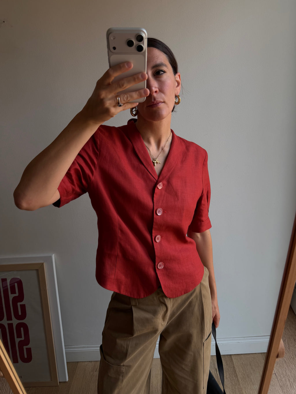 CAMICIA IN LINO RUGIGNE