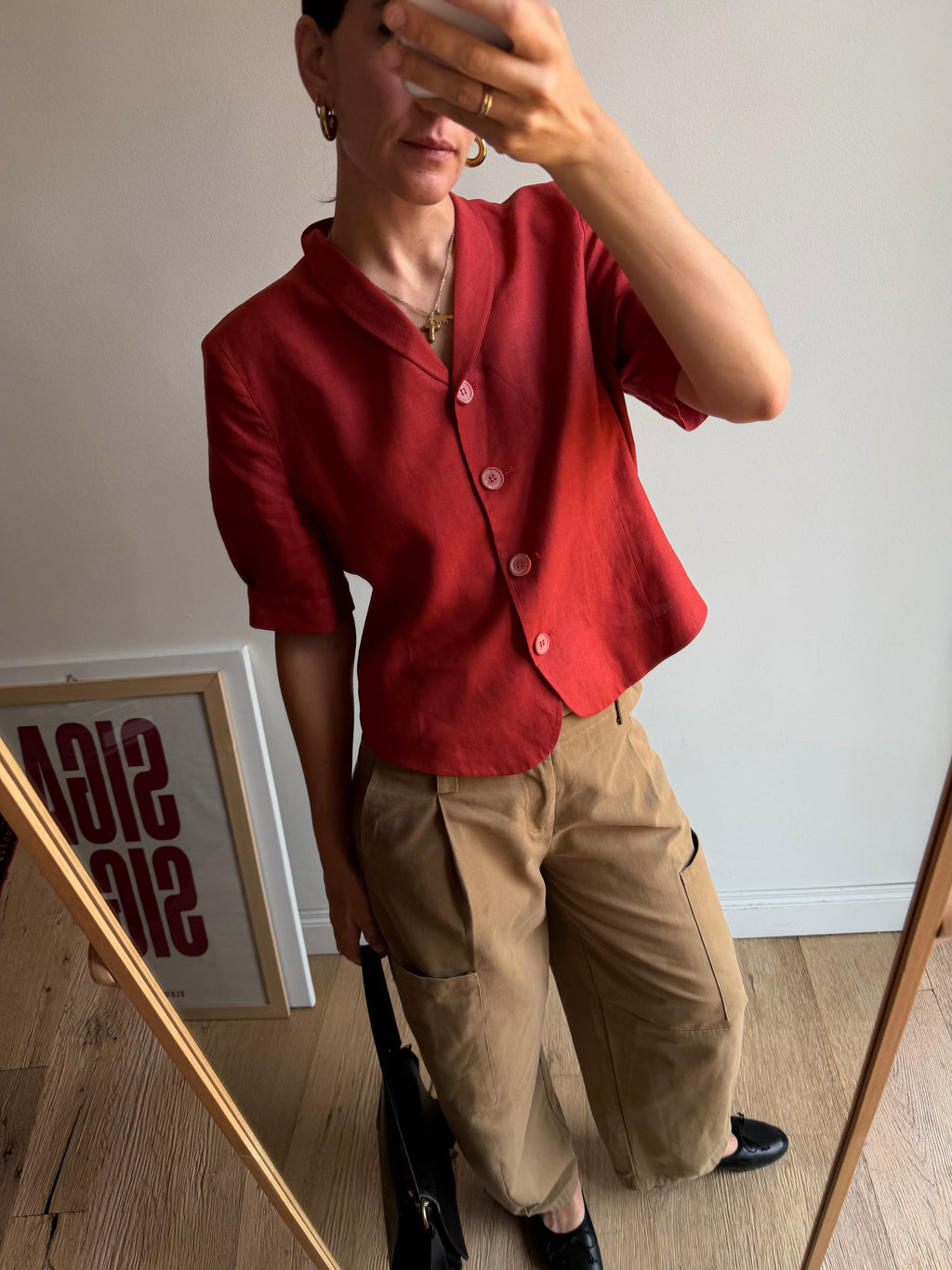 CAMICIA IN LINO RUGIGNE