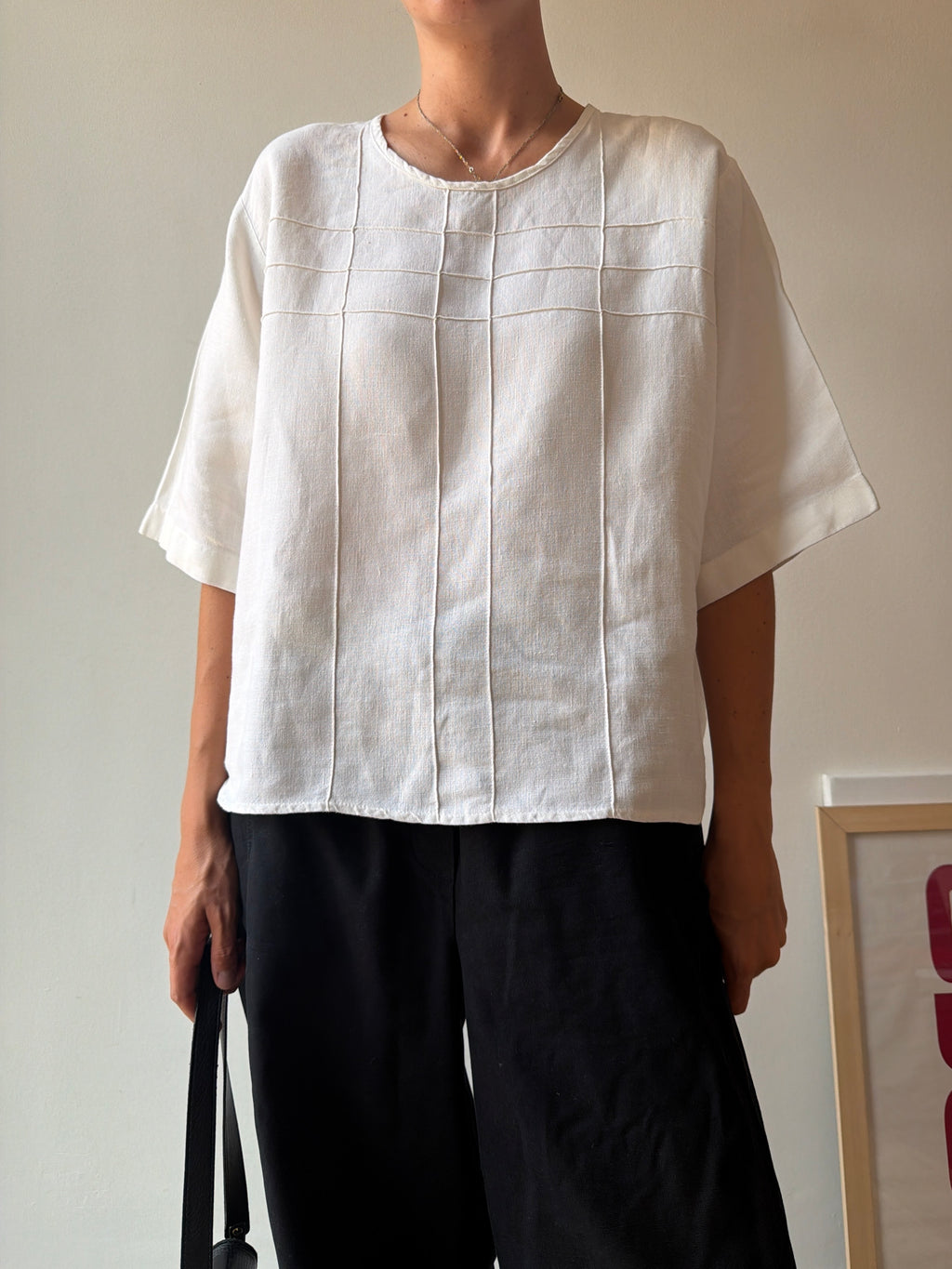 BLUSA IN LINO