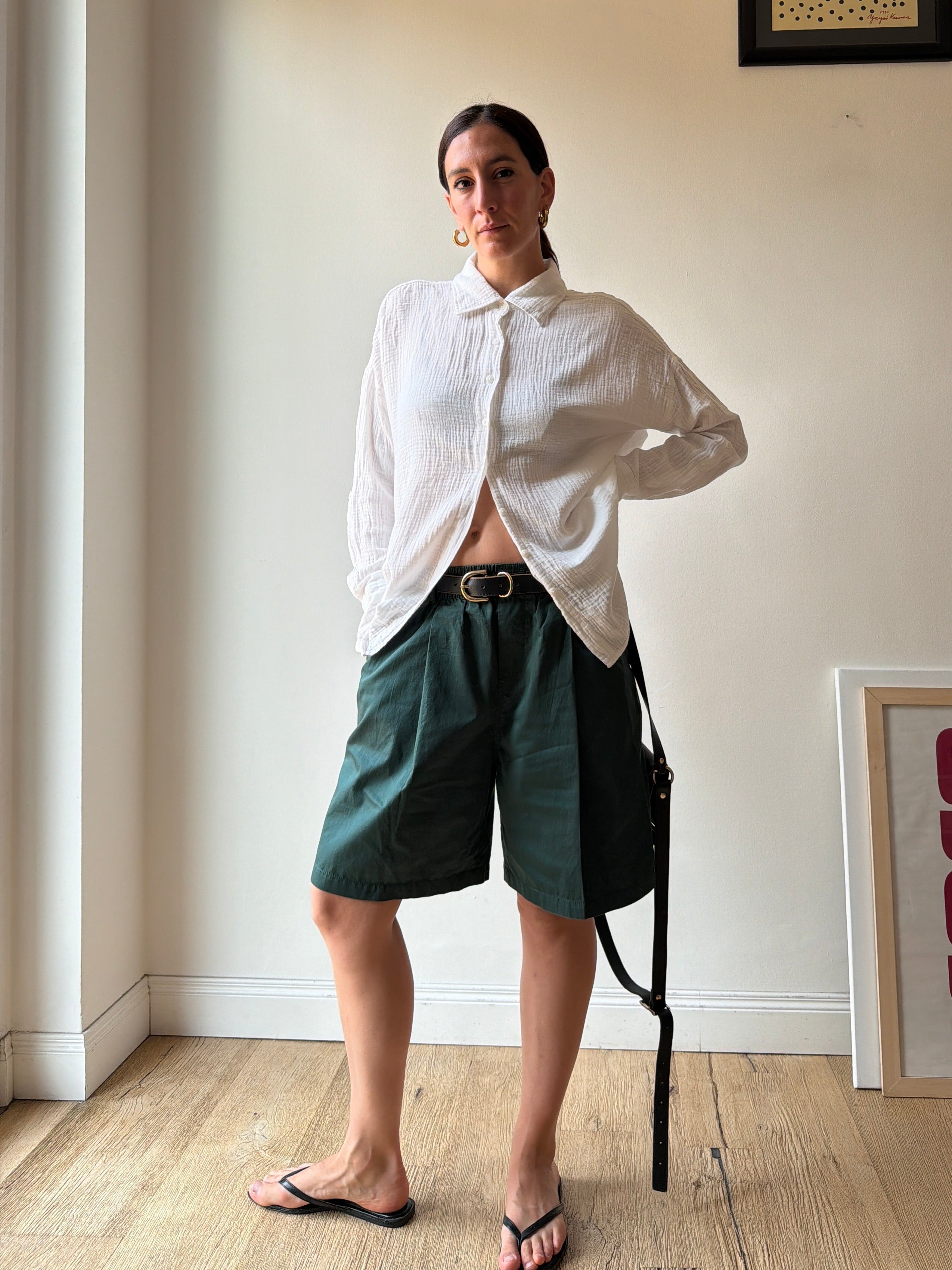 CAMICIA MUSSOLA BIANCA