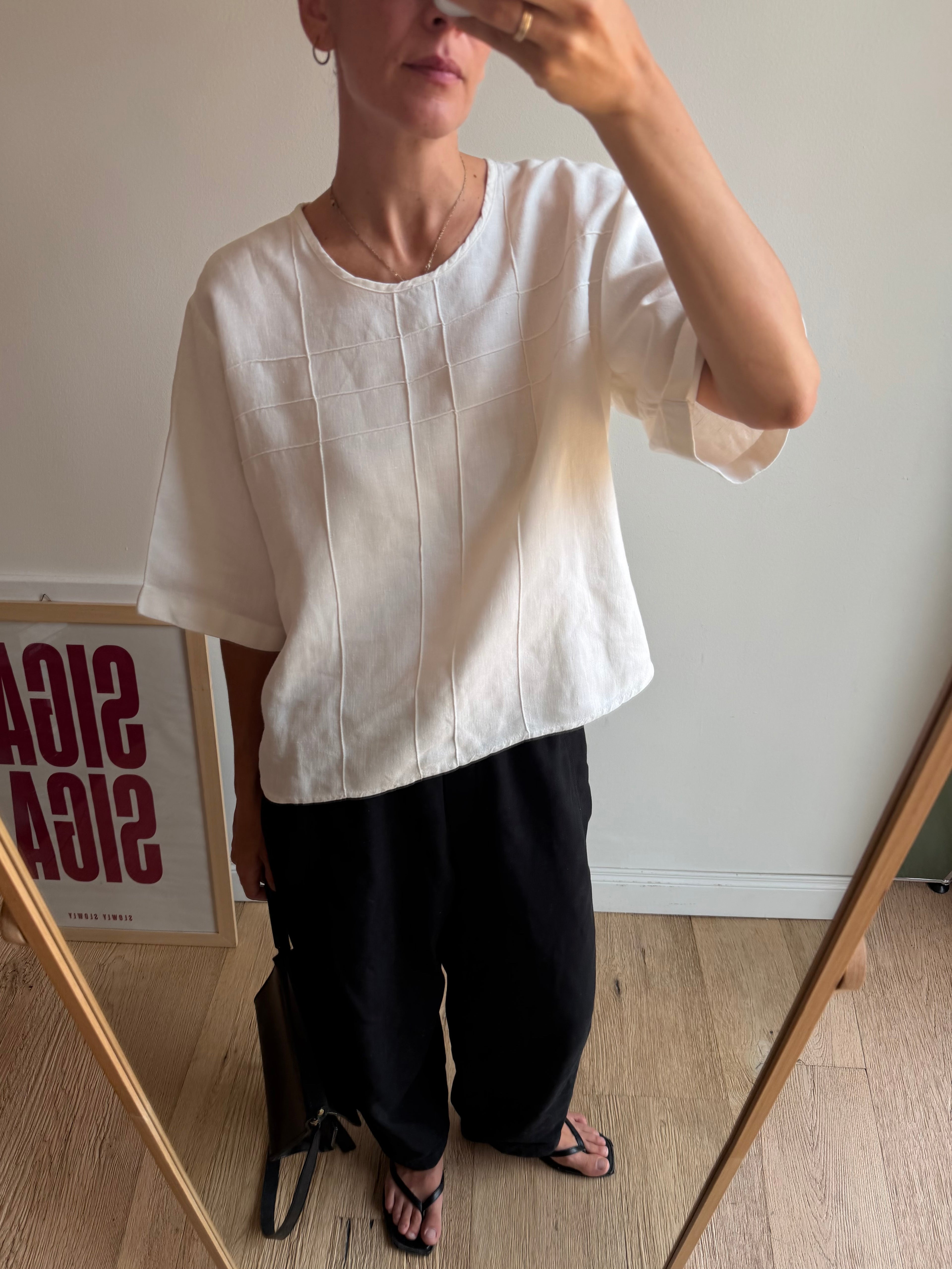 BLUSA IN LINO