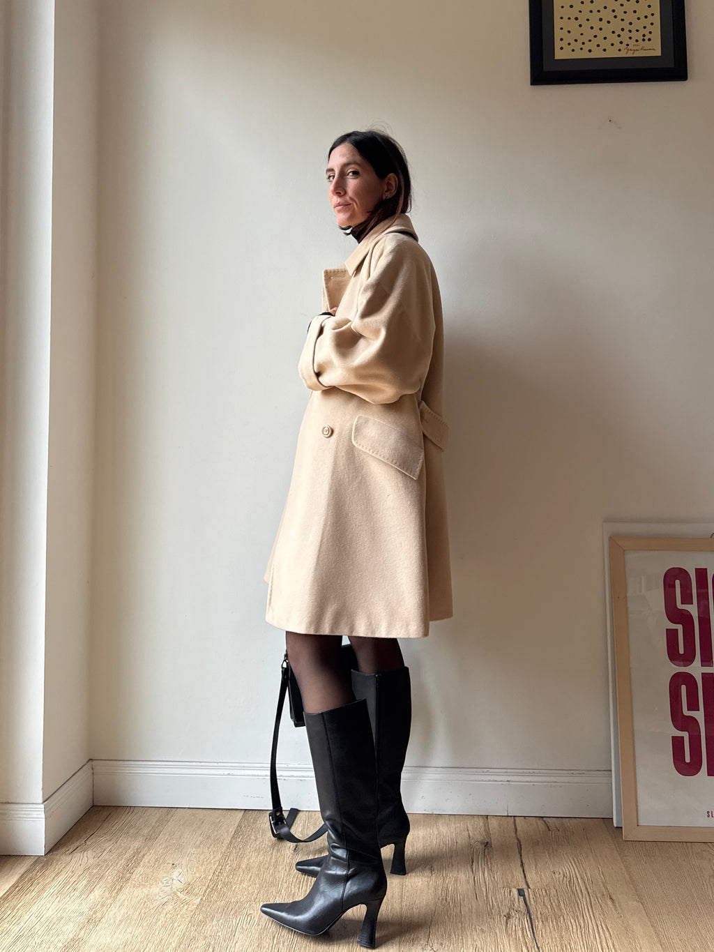 CAPPOTTO BEAVER SABBIA