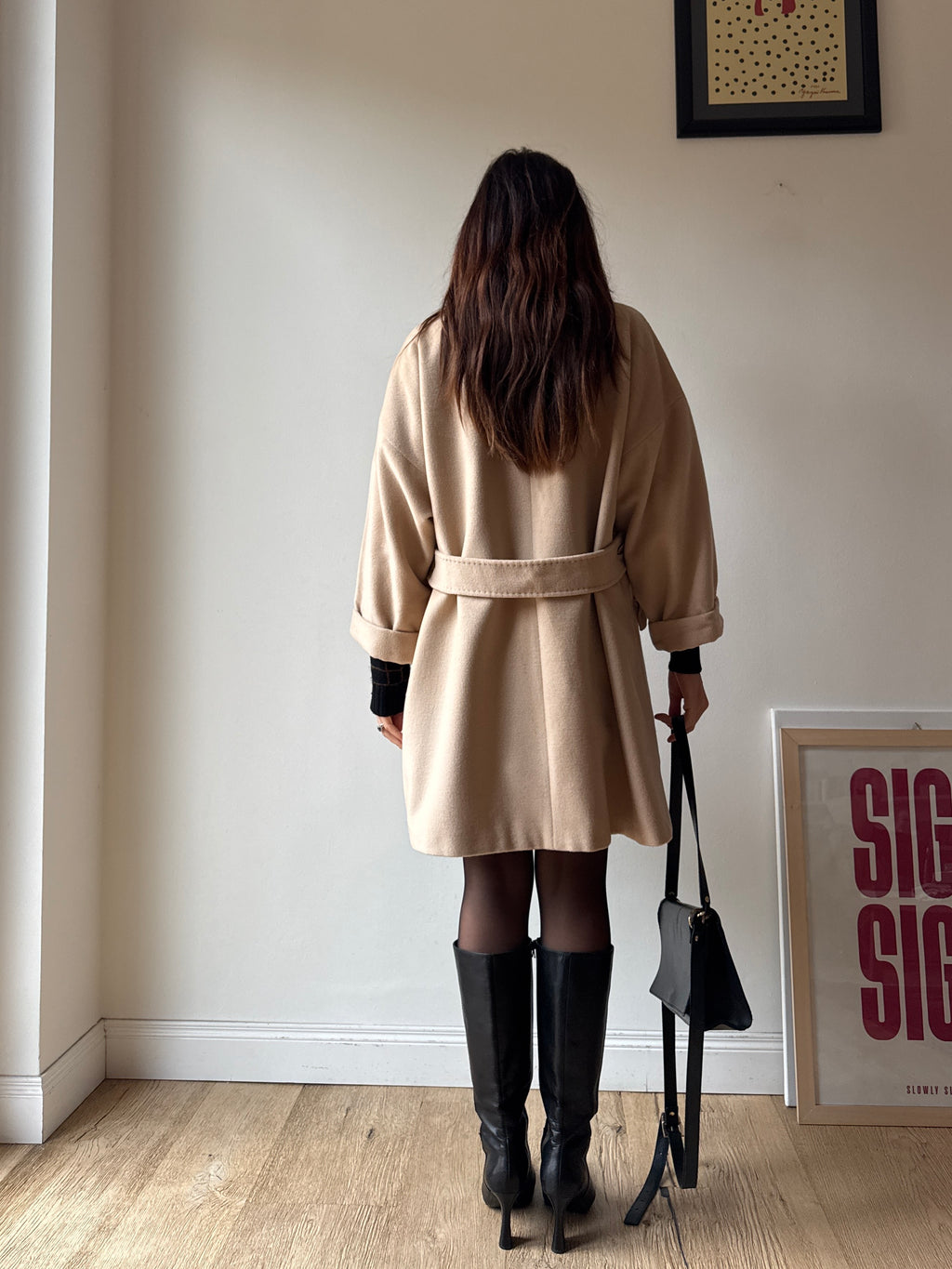 CAPPOTTO BEAVER SABBIA